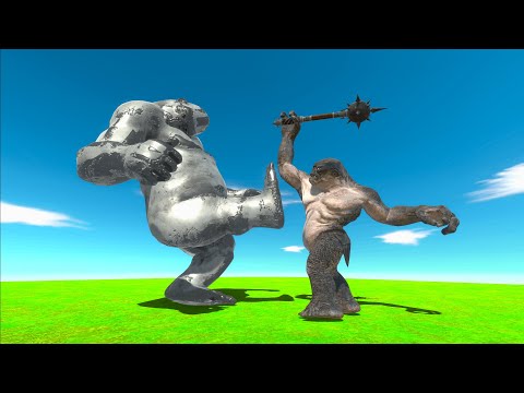 TROLL VS GIANT PRIMATES - Animal Revolt Battle Simulator