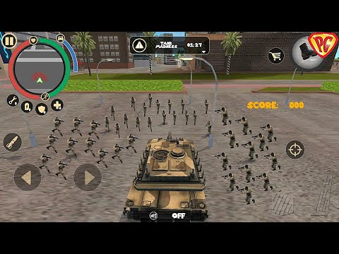 Rope Hero: Vice Town #70 Tank Madness