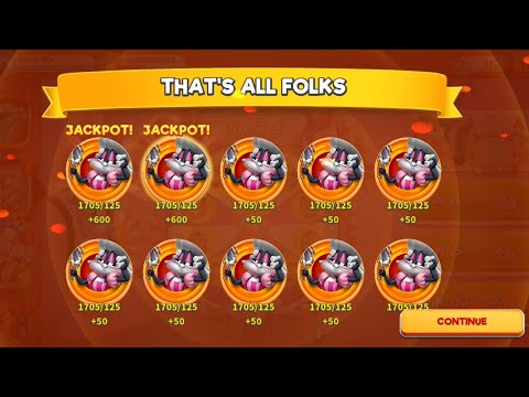 Looney Tunes World of Mayhem Countess Penelope Wheel and Jackpots, Rank Up!