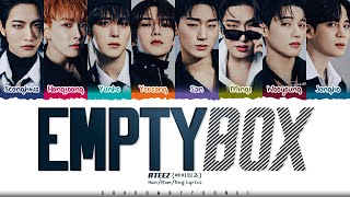 Download lagu ATEEZ 'Empty Box' Lyrics (에이티즈 Empty Box 가사) [Color Coded Han_Rom_Eng] | ShadowByYoongi mp3