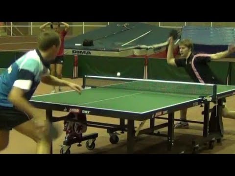 Georgiy BELOV vs Evgeniy PETRUKHIN Moscow, Sokolniki, Olympic Center Brothers Znamensky Table Tennis