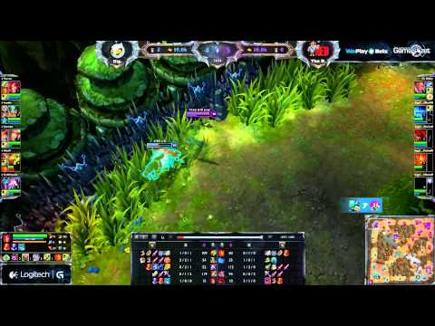 WePlay LoL Invitational Day 1: TheRED vs Team Dignitas UK Game 2 (18.11.2013)