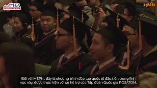 Lễ tốt nghiệp khoá sinh viên Việt Nam đầu tiên tại MEPhI