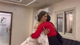 شوفت أختي أخيرآ بالفستان الابيض😍الفيرست لوك معايا شوفت أختي أخيرآ بالفستان الابيض😍الفيرست لوك معايا