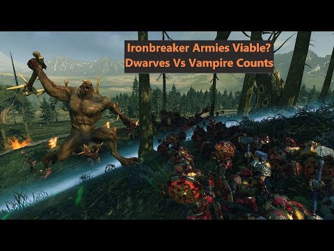 Ironbreakers Make Their Return! - Dwarves Vs Vampire Counts - Total War: Warhammer 2