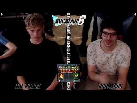 Arcamini 6 - The Prince (Peach) VS Boomscudd (Cpt.Falcon) SSBM Winners Round 2 - Smash Melee