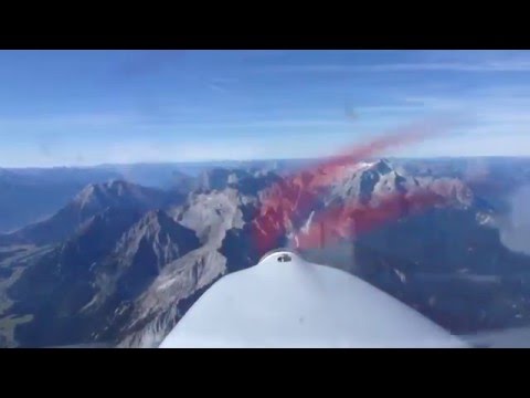 Überflug Zugspitze