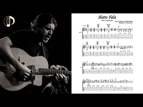 Stephane Wrembel - Bistro Fada (Midnight in Paris) - Guitar Transcription (Tab)