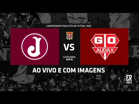 Juventus x Audax - SUB 16 | 02/11/2025 | AO VIVO | Quartas de Final | Campeonato Paulista | Prata