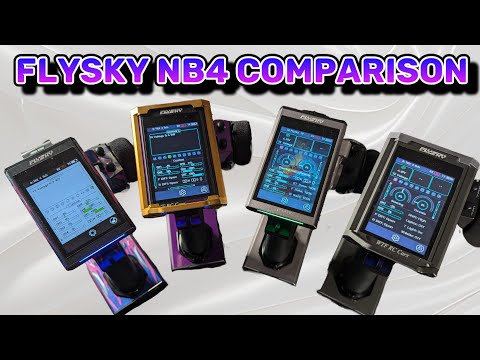 Flysky comparison vid NB4, NB4+, NB4 Pro, NB4 Pro+