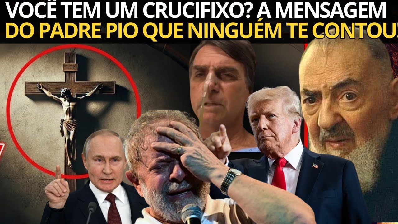 URGENTE! SE VOCÊ TEM UM CRUCIFIXO EM CASA, ESCUTE O AVISO CHOCANTE DO PADRE PIO!