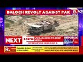Baloch Rebels Bring Down Pakistan Flag Put On Baloch National Flag On Top Of Public Buildings