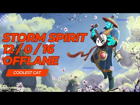 Dota 2 Storm Spirit Offlane | Coolest Cat