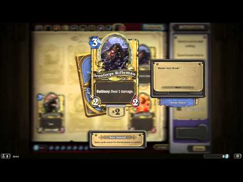 Ironforge Rifleman HD Hearthstone Golden Card Spotlight
