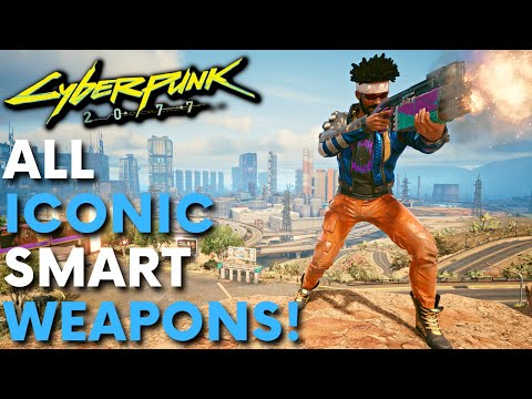 Cyberpunk 2077 - All Secret FREE Iconic Smart Weapons! (Locations & Guide)