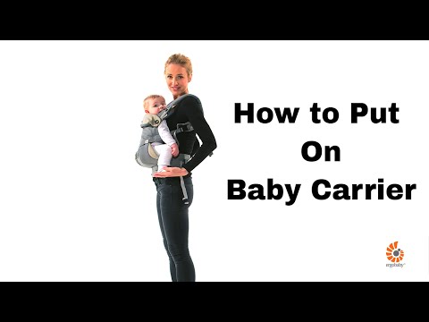 ERGOBABY nešioklė 360 COOL AIR, anglies pilkas, BC360PBLKGRY video