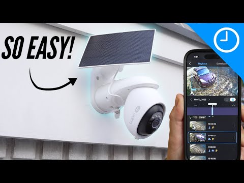 The EASIEST outdoor 360° 4K solar cam! TP-Link Tapo VistaCam 360 [Sponsored]