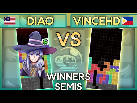 Renge's Birthday Bash 2 - Diao Vs. VinceHD - Winners Semis TETR.IO Tournament
