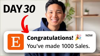 How to Get 1000 Sales in 30 Days on Etsy
