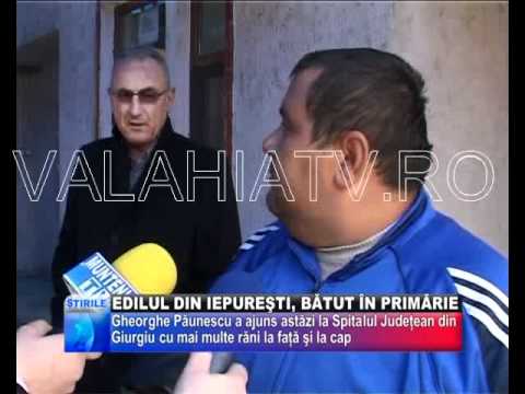 Edilul din Iepurești, bătut în primărie