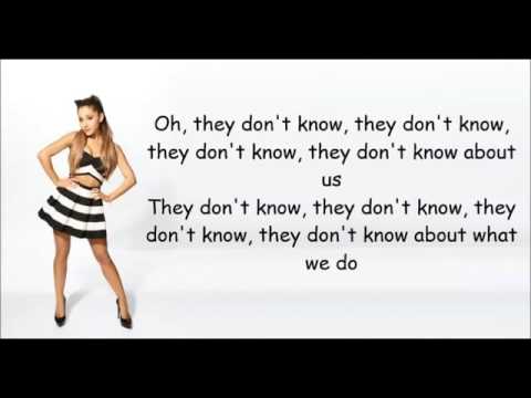 Ariana Grande   They don't know lyrics