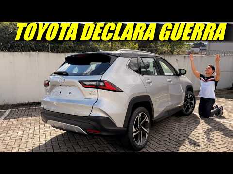 BAIXOU O PREÇO YARIS CROSS XRX HYBRID 2026 - Toyota entra na Guerra contra os chineses. E agora?