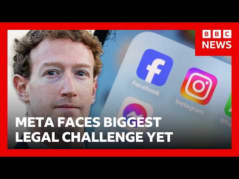 Meta hooked children on Facebook and Instagram, court hears | BBC News