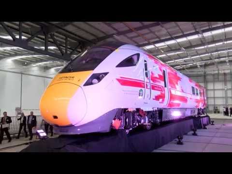 £82m Hitachi Rail plant officially opened in Newton Aycliffe creating 730 jobs