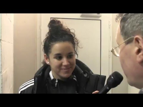 Pauline Crammer après DVC Eva's Tienen - RSC Anderlecht le 13.02.2016