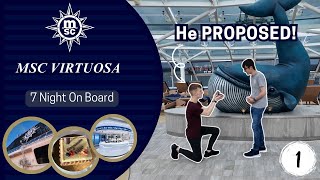 GETTING ENGAGED ON A CRUISE! | Our Yacht Club Proposal Story