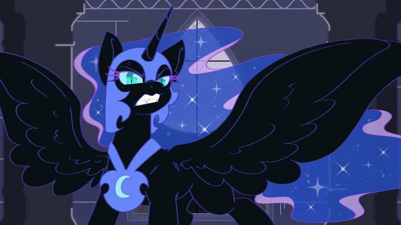 Nightmare Moon Timelapse - DerpyDooDesigns