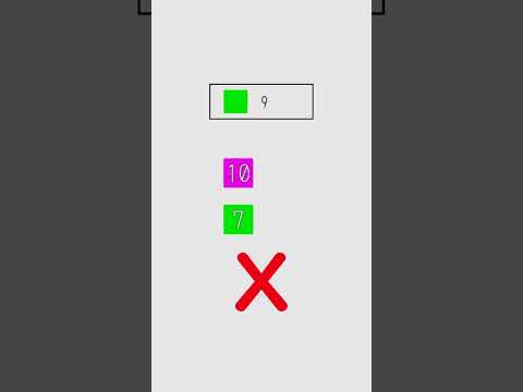 Math Game - Color and Number