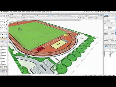 Vectorworks Geländemodel mit auswertung
