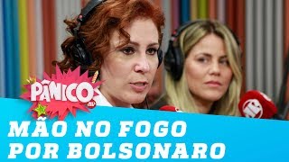 ‘Eu ponho minha mão no fogo pelo Bolsonaro’
