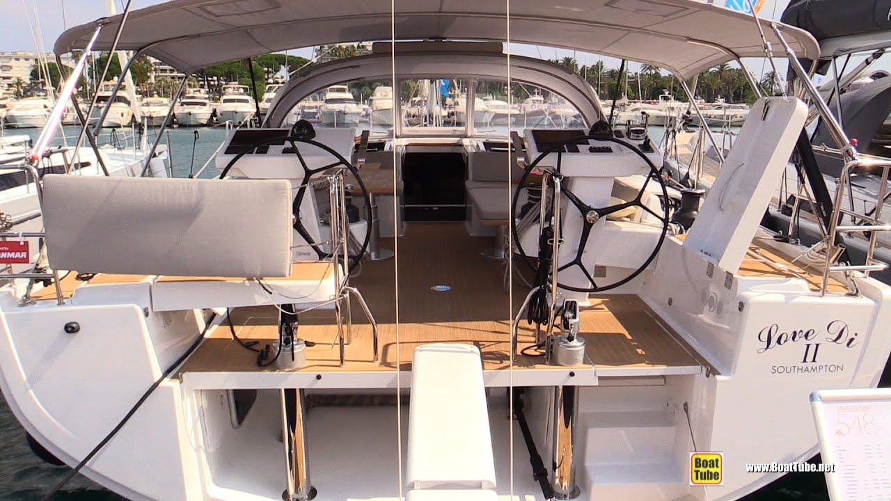 Hanse 548 Sailing Yacht - Walkaround Tour - 2021 Cannes Yachting Festival