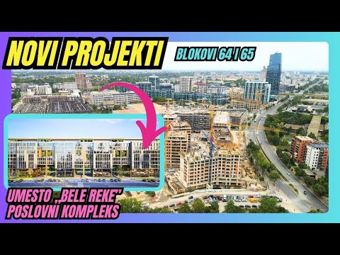 Umesto restorana ,,Bela reka" gradiće se poslovni kompleks. Pregled više od 10 gradilišta!