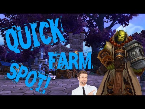 Quick Farm Spot #7! Best Raw & AH Gold Farm! US/EU - 8.0 Video