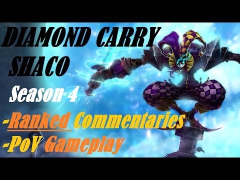 Diamond Ranked Commentary | Shaco Jungle Carriage! | 5v5 Soloq 10/4/8