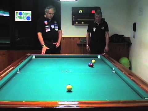 SINGOLO ASSOLUTO FERRARA - QUARTI - MARCHETTI VS ASNICAR - BOCCETTE BILIARDO MASTER 2013