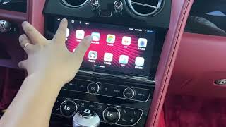 Belsee Radio Screen Apple CarPlay Android Auto Head Unit Upgrade Bentley Continental GT Flying Spur