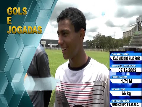 JOÃO VITOR - MEIO CAMPO E LATERAL ESQUERDO 2002 - GOLS E JOGADAS.