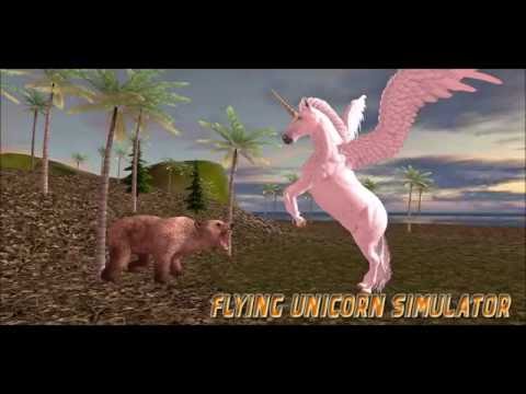 Flying Unicorn Simulator 3D Video