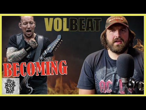All Cylinders Fired Out the Gate!! | Volbeat - Becoming (Official Lyric Video) | REACTION