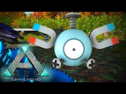 MODDED ARK: Mystic Poop ~ Ep 22 ~ MAGNEMITE OP!!