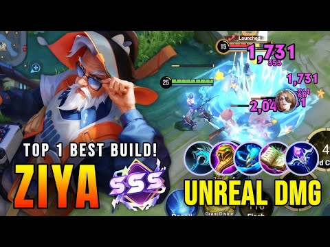 UNREAL DAMAGE!! Ziya’s Monster Mid Lane | Top 1 Best Build – Honor of Kings