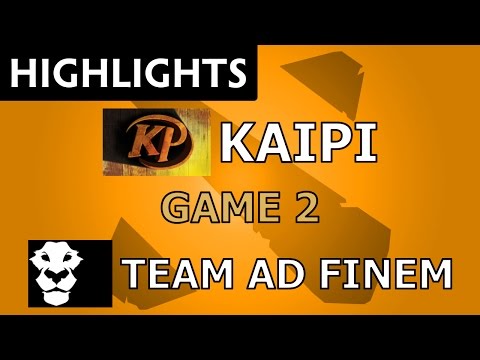Kaipi vs Team AD FINEM [Game 2] Global Grand Masters by Prodota.eu - Dota Highlights