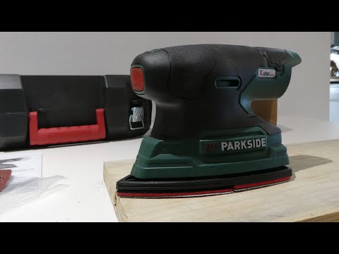 Miniatura del vídeo: Parkside PAMS 12 y uso práctico como lijadora delta a batería
