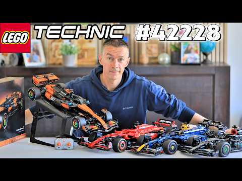 Vidéo LEGO Technic 42228 : Voiture McLaren MCL39 F1