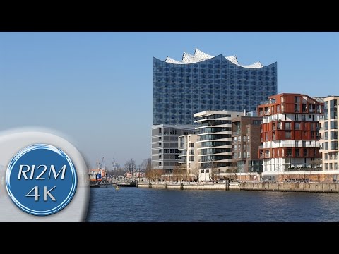 4K UHD Relaxing Video: Hamburg, Germany - HafenCity (Harbor City) - Video 6
