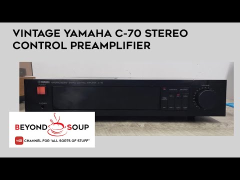 Yamaha C-70 Preamplifier 1982-1983 image 5